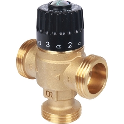 STOUT  Термостатический смесительный клапан для систем отопления и ГВС 1 1/4"  НР   30-65°С KV 3,5